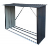 BestBerg záhradný drevák D-2A / 2 m² / 217 x 89 x 154 cm / sivá