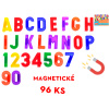 Mikro trading Magnety písmena a číslice 96 ks