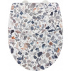 Wenko bidetové sedátko TERRAZZO WC sedátko, Termoplast, Wenko