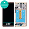 LCD displej + Dotykové sklo + Rám + Batéria Huawei Mate 10 Pro BLA-L29 Mocha Brown Aftermarket PRO