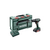 METABO SET aku. skrutkovač SB 18 2x2,0AH DOPREDAJ