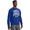 Under Armour RIVAL TERRY CREW-BLU
