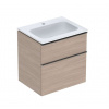 Geberit iCon Skrinka s umývadlom, 60x50x60 cm, 2 zásuvky, dub 502.335.JH.1