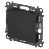 Legrand VALENA LIFE Tlačidlo, čierne L756311
