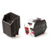 Prosperplast BINEER SHORT SET Plastové úložné boxy 10 kusov, 180x98x118mm, čierny KBISS12