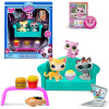 Set troch figúrok Hasbro Littlest Pet Shop večera
