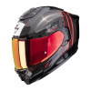 Integrální helma Scorpion Exo-1500 Carbon Air Zitty černá/červená XL
