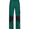 DAIBER JN 832 / Pánske pracovné nohavice, predĺžené - dark green/black 54