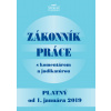 Zákonník práce s komentárom a judikatúrou platný od 1. januára 2019