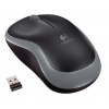 Logitech M185 nano/Kancelářská/Optická/1 000 DPI/Bezdrátová USB/Šedá