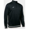 Joma Mikina CAMPUS II SWEATSHIRT 1/2 ZIPPER BLACK Veľkosť: 6XS