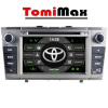 TomiMax Toyota Avensis 2008-2013 Android 14 autorádio s WIFI, GPS, USB, BT HW výbava: 4 Core 2GB+16GB PX HIGH