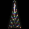 LED vianočný stromček 339 LED farebné 187 cm-ForU-4016431