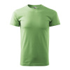 MALFINI Tričko Basic 129, krátký rukáv, pánské MAL-1293912 XS Zelená tráva