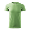 MALFINI Tričko Basic 129, krátký rukáv, pánské MAL-1293919 Zelená tráva 4XL
