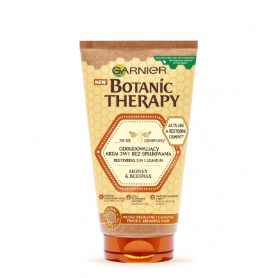 Garnier Botanic Therapy Med a včelí vosk Balzam na vlasy 3 v 1 - bez oplachovania 150 ml