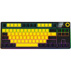 LORGAR KBP70TKLW Black/Yellow CZ/SK LRG-KBP70TKLW-YL-CS