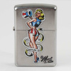 Zippo street chrom color Kiss my.... 2002270