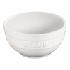 Staub Jedálenská miska 400 ml, biela, keramika