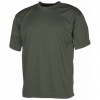 Tričko s krátkym rukávom MFH Tactical - olivové, XL