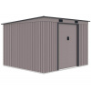 Kondela Záhradný domček na náradie OREGON 261x241x176cm, sivý