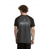 Triko Meatfly Ozzy Raglan, charcoal heather/black 2025 Velikost: XXL