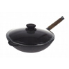 Wok panvica - Biol Liatina panvica 24 cm s krytom (Wok panvica - Biol Liatina panvica 24 cm s krytom)