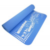 Podložka LIFEFIT YOGA MAT TPE, 183x61x0,4cm, modrá