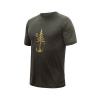 SENSOR MERINO AIR PT EARTH pánské triko kr.rukáv olive green 22200007-00