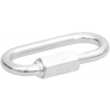 Karabinka Strend Pro, s maticou, 4 mm, bal. 10 ks