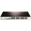 D-Link DGS-1210-28P sieťový prepínač Riadený L2 Podpora napájania cez Ethernet (PoE) 1U (DGS-1210-28P)