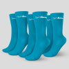 GymBeam Ponožky 3/4 Socks 3Pack Aquamarine M/LM/L