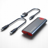PUZDRO NA SSD DISK NVME M.2 USB ADAPTÉR 3.1 TYP C