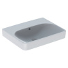 GEBERIT SMYLE SQUARE 55 x 44cm umývadlo hranaté, s prepadom, keramika, biela, 501.574.00.1