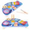 EcoToys Stôl s nástrojmi, hudobný stolík, morský motív ECOTOYS