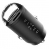 Adaptér do auta FIXED USB-C PD, USB QC 3.0, 30W (FIXCC30M-CU-BK) čierny