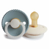 DVOJBALENIE CUMLÍKOV FRIGG ROPE NIGHT STONE BLUE/ CREAM, 0-6M, KAUČUK