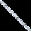 Silver.ag Retiazka strieborná, 1820-30 Daisy chain Dĺžka: 45cm C1230