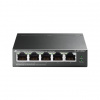 TP-Link TL-SF1005LP 5x10/100 (4xPOE) 41W Desktop Steel CCTV Switch TL-SF1005LP