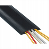 DATAFLEX Podlahový káblový žľab 83 x 15 x 3000 mm 3 m čierny