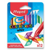 MAPED Color'Peps Wax, voskovky, trojhranné (12 farieb)