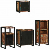 zahrada-XL Sada kúpeľňového nábytku 4 pcs Masívne recyklované drevo 3305637