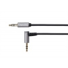 Kábel Audio Kruger&Matz KM0312 uhlový Jack 3.5 stereo prepojovací 1m