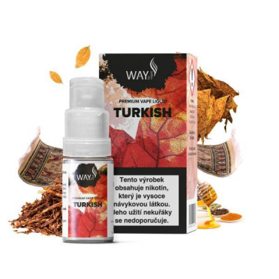 E-liquid Way To Vape Turkish 10ml Obsah nikotinu: 3mg