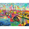 Vymalujsisam.sk Maľovanie podľa čísiel - Farebný most Veľkosť: 40x50cm, Rám: Bez rámu, iba zrolované plátno