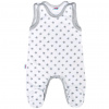 NEW BABY Dojčenské dupačky New Baby Classic II sivé s hviezdičkami Veľ. 80