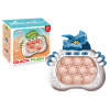 mamido Senzorická hra Dinosaurus Pop It modrá