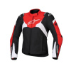 Bunda ALPINESTARS Stella T-Jaws V4 Waterproof, kolekcia HONDA (čierna/červená/biela) XS