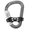 karabína PETZL Attache Bar Screw-Lock silver