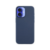 Epico Mag+ kožený kryt iPhone 16 - modrá 90810131600001